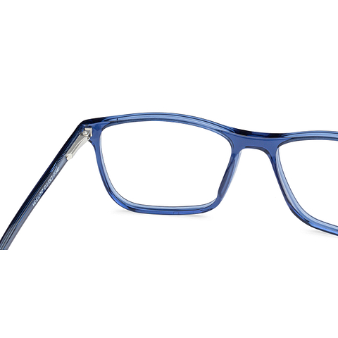 Vincent Chase Online Blue Transparent Full Rim Square left side