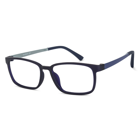 Lenskart Air Online Sky Blue Full Rim Rectangle right side