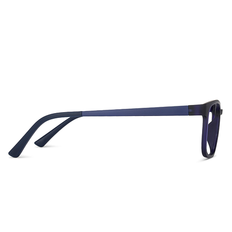 Lenskart Air Online Sky Blue Full Rim Rectangle left side
