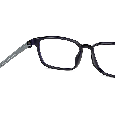 Lenskart Air LA Blue Full Rim Rectangle right side