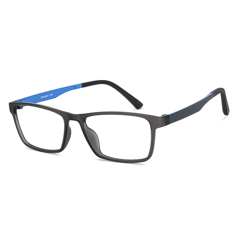 Lenskart Air Screen Glasses Black Full Rim Rectangle left side