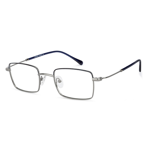 Vincent Chase Online Gunmetal Blue Full Rim Rectangle right side