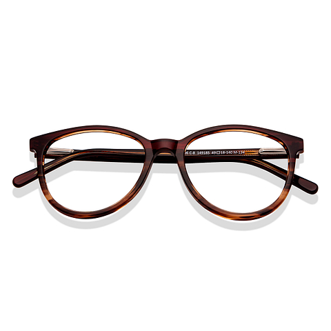 Vincent Chase Online Light Brown Full Rim Cat Eye left side