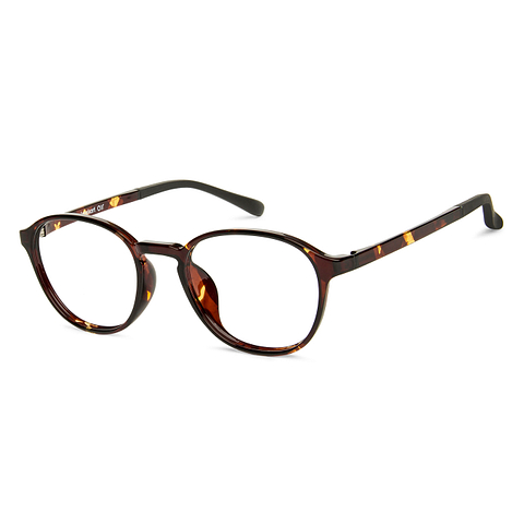 Lenskart Air Online Black Full Rim Round left side