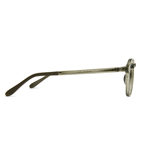 Lenskart Air Online Green Transparent Full Rim Round right side
