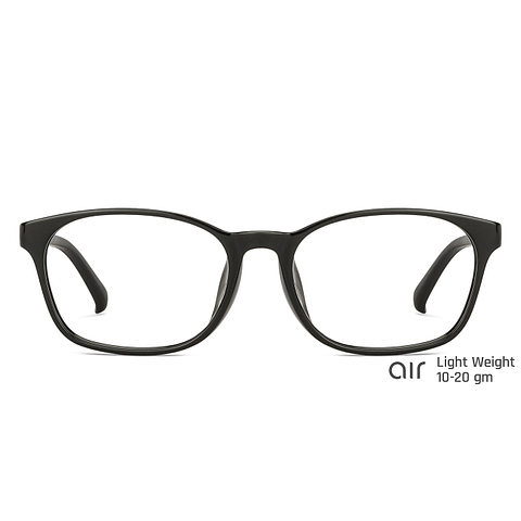 Lenskart Air Online Black Full Rim Square left side