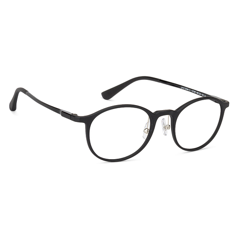 Lenskart Air Online Black Full Rim Round left side