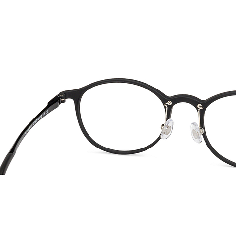 Lenskart Air Online Black Full Rim Round left side