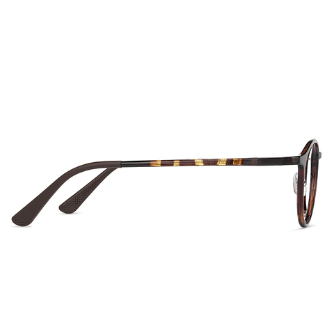 Lenskart Air Online Light Brown Full Rim Round right side