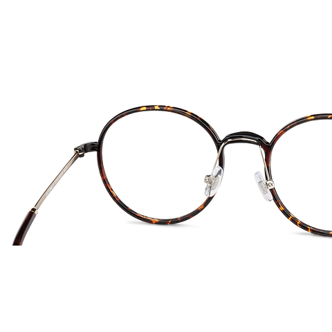 Lenskart Air Online Tortoise Full Rim Round left side