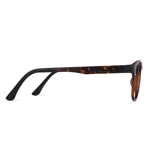 Lenskart Air Online Matte Tortoise Full Rim Round right side