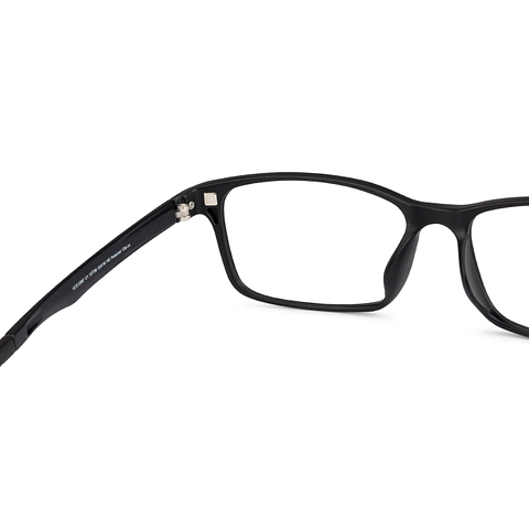 Lenskart Air Online Black Full Rim Rectangle left side