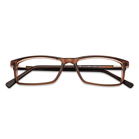 Vincent Chase Online Brown Transparent Full Rim Rectangle right side