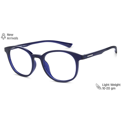 Vincent Chase Online Sky Blue Full Rim Round right side