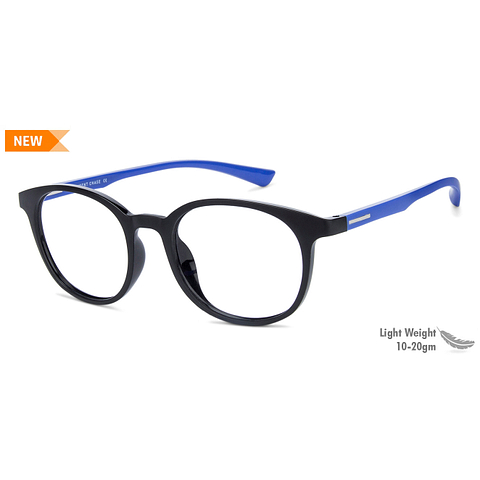 Vincent Chase Online Black Full Rim Round right side