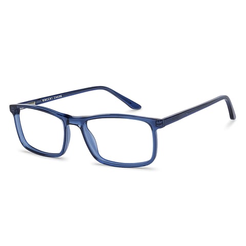 Vincent Chase Online Blue Transparent Full Rim Rectangle right side