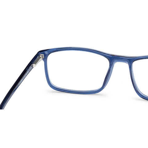 Vincent Chase Online Blue Transparent Full Rim Rectangle left side