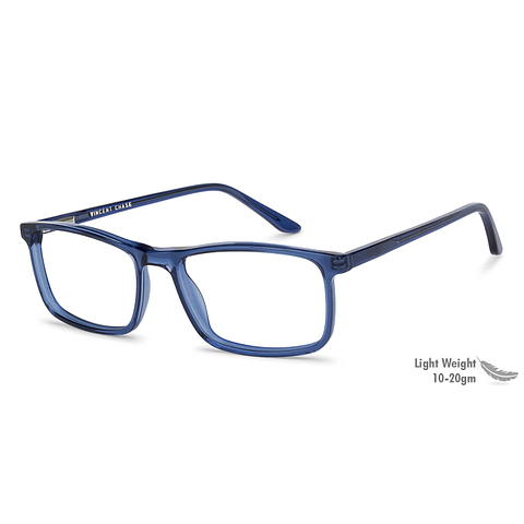 Vincent Chase Online Blue Transparent Full Rim Rectangle right side