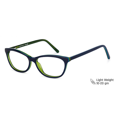 Vincent Chase Online Sky Blue Full Rim Cat Eye right side