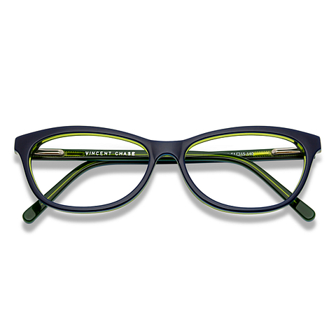 Vincent Chase Online Sky Blue Full Rim Cat Eye right side