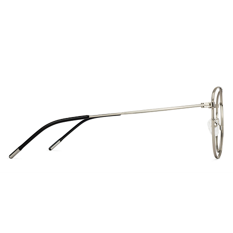 Vincent Chase Online Silver Full Rim Aviator right side