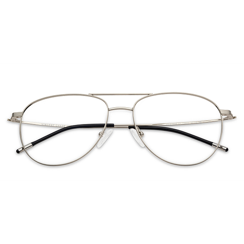Vincent Chase Online Silver Full Rim Aviator right side