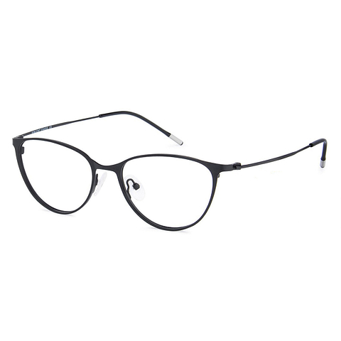 Vincent Chase Screen Glasses Black Full Rim Cat Eye left side