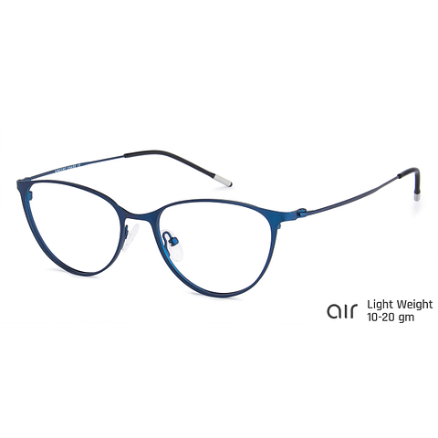 Vincent Chase Online Sky Blue Full Rim Cat Eye right side