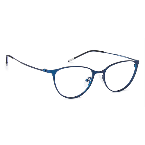 Vincent Chase Online Sky Blue Full Rim Cat Eye left side