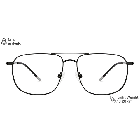 Vincent Chase Online Black Full Rim Square left side