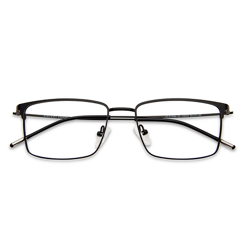 Vincent Chase Screen Glasses Black Full Rim Rectangle right side