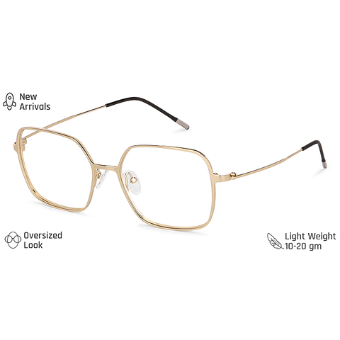 Vincent Chase Online Gold Full Rim Geometric right side