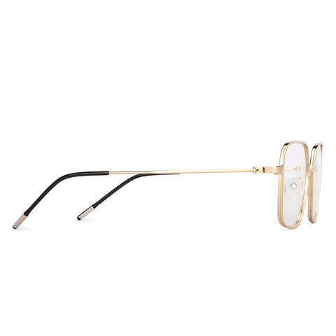 Vincent Chase Online Gold Full Rim Geometric left side