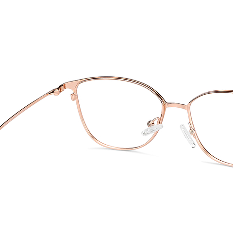 Vincent Chase Online Gold Full Rim Cat Eye right side