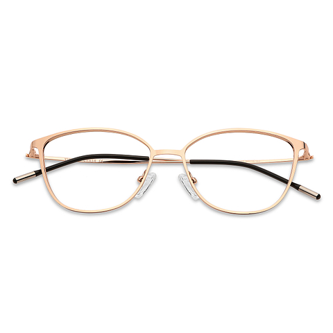 Vincent Chase Online Golden Full Rim Cat Eye left side