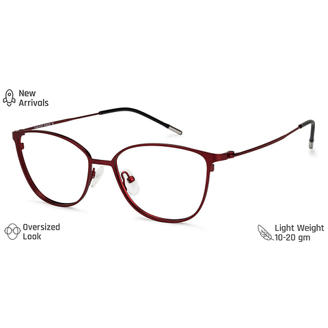 Vincent Chase Online Red Full Rim Cat Eye right side