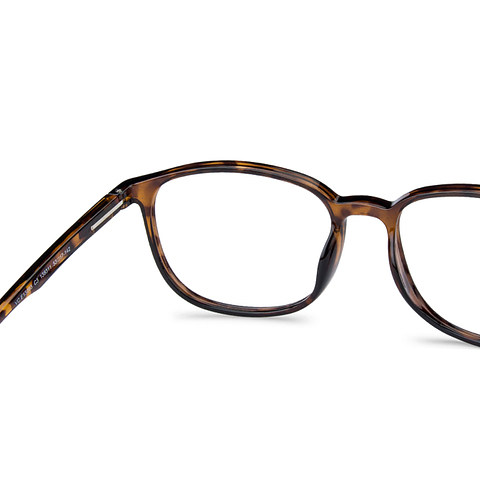 Lenskart BLU Screen Glasses Blue Block Zero Power Screen Glasses: Brown Tortoise Full Rim Round Lenskart Blu VC E13093 -C3 right side Lenskart BLU Screen Glasses Blue Block Zero Power Screen Glasses: Brown Tortoise Full Rim Round Lenskart Blu VC E13093 -C3 right side