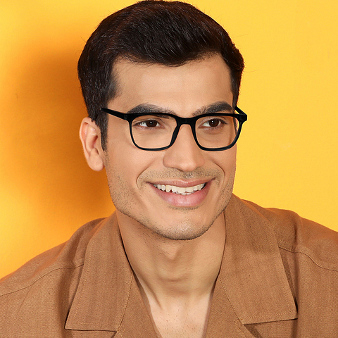Vincent Chase Online Light Gray Full Rim Square left side