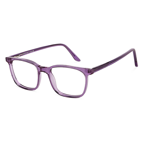 Vincent Chase Online Purple Transparent Full Rim Square right side