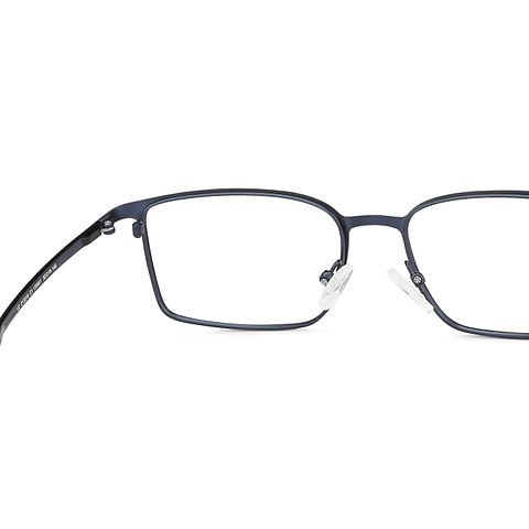 Lenskart Air Online Matte Blue Full Rim Rectangle right side