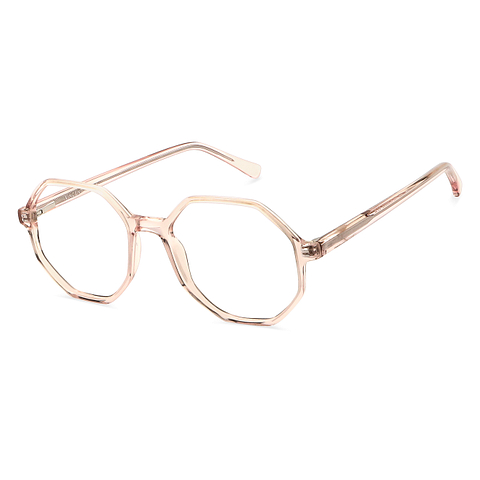 Vincent Chase Online Pink Transparent Full Rim Geometric right side