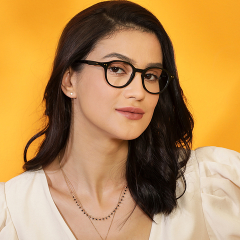 Vincent Chase Online Black Full Rim Geometric right side
