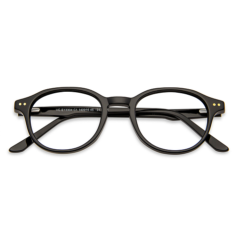 Vincent Chase Online Black Full Rim Geometric left side
