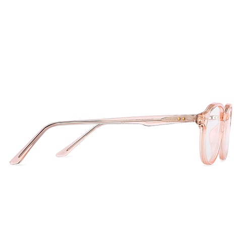 Vincent Chase Online Pink Transparent Full Rim Geometric right side