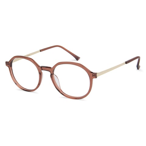 Vincent Chase Online Brown Transparent Full Rim Round right side