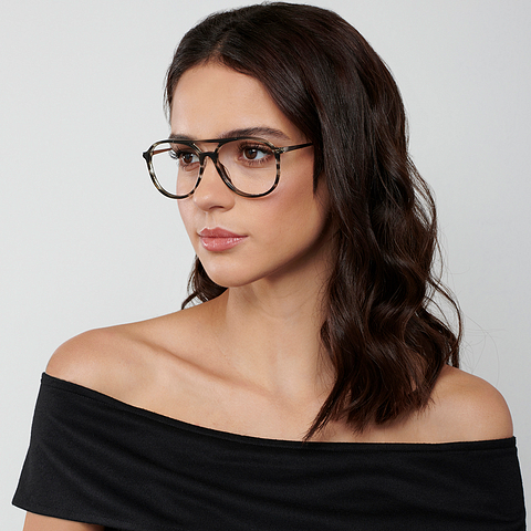 Vincent Chase Online Light Gray Full Rim Aviator right side