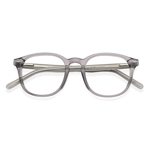 Vincent Chase Online Gray Transparent Full Rim Square left side
