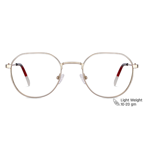 Vincent Chase Online Gold Full Rim Geometric right side