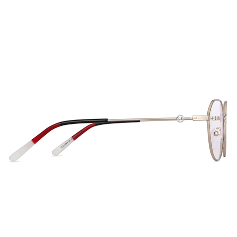 Vincent Chase Online Gold Full Rim Geometric left side