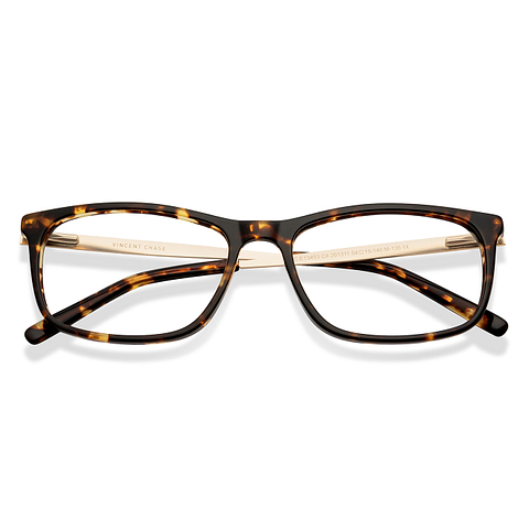 Vincent Chase Online Tortoise Full Rim Rectangle left side